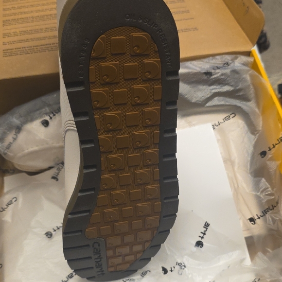 Carhartt Men's Off-White Canvas Boots - Picture 5 of 9